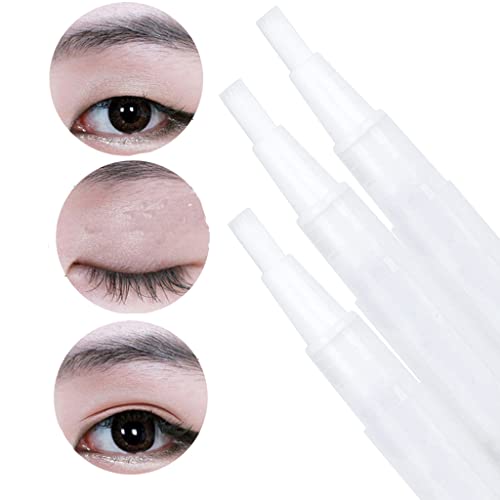 Natural Double Eyelid Pen Invisible Double Eyelid Cream Stick Liquid Eyelid Tape Stickers Cream Eyelid Pen Gel Lift Eyes Strong Adhesive