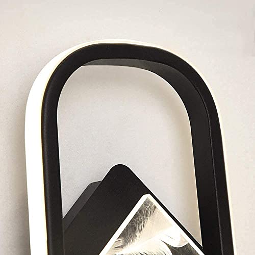 Lámpara de pared LED 20W dimmable de acero para estudio y pasillo 5