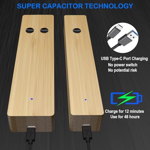 New-500FT-Smart-Wireless-Meat-Thermometer-APP-Control-Bluetooth-Wireless-Digital-Cooking-Thermometer-for-Grilling-and-SmokingBBQOvenSmokerAir-FryerStove-2Probe