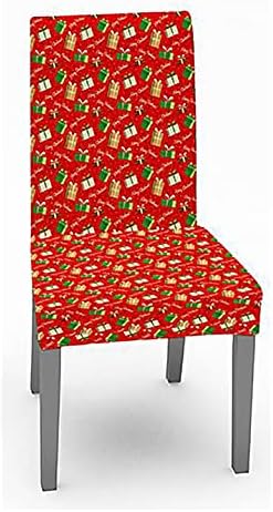 MTLZ Christmas Tablecloths Rectangular Printed Table Cloth Chair Cover Set Washable Stain-Resistant Tablecloth Sets New Year Holiday Xmas Party Home Decor (Tablecloth E, 140x140cm)
