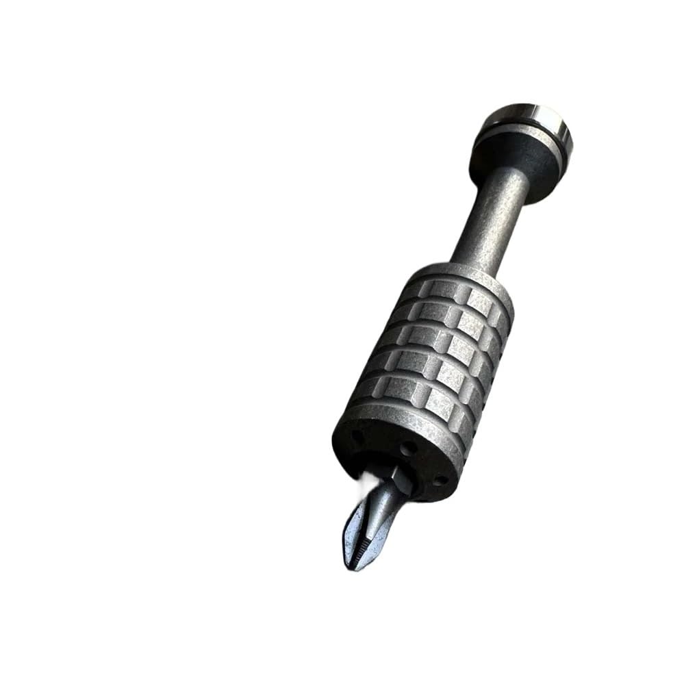 Śrubokręt ze stopu EDC PEI przenośny gadżet sprzęt do jazdy na świeżym powietrzu kemping wielofunkcyjny sprzęt narzędzia EDC (tytan A 6 mm)