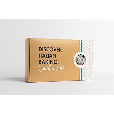 Molino Dallagiovanna Baking Box Top three Italian Bread, Pizza, and Pasta flour with receipe book Cover
