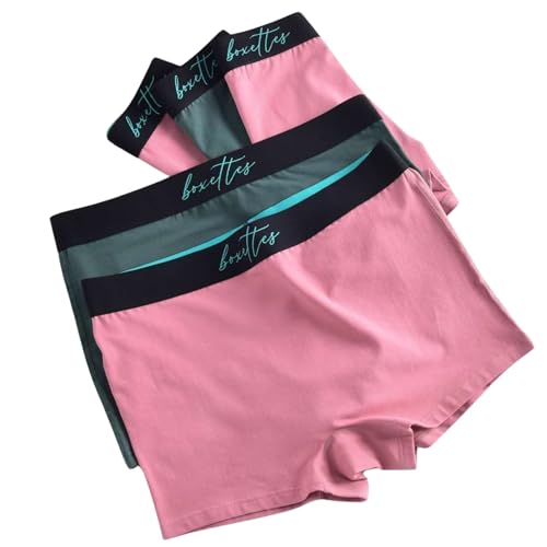 Girls Boxer Briefs (5-Pack Cotton, Modal or Nylon Mesh) Super soft. Full-coverage. Sensory-friendly. Feminine Lining. Tagless3