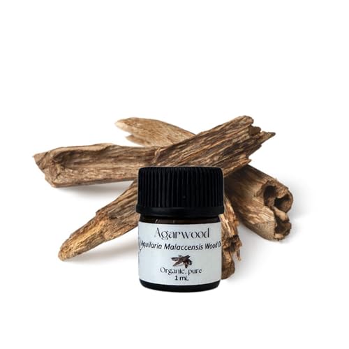Aceite Esencial de Agarwood Orgánico Puro 1 mL miniatura 1