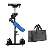 glidecam  Stabilisator für Kamera,Steadycam höhenverstellbar von 26.5cm bis 38.7 cm,Schwebestativ mit Schnellwechselplatte 1/4 Zoll Schraube für Canon Nikon Sony und andere DSLR-Kameras bis zu 3 kg
