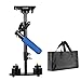 Produktbild Stabilisator für Kamera,Steadycam höhenverstellbar von 26.5cm bis 38.7 cm,Schwebestativ mit Schnellwechselplatte 1/4 Zoll Schraube für Canon Nikon Sony und andere DSLR-Kameras bis zu 3 kg