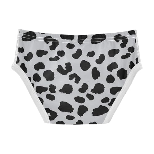 Leopard Print Black Gray Toddler Boy's Underwear 2T 202c11432