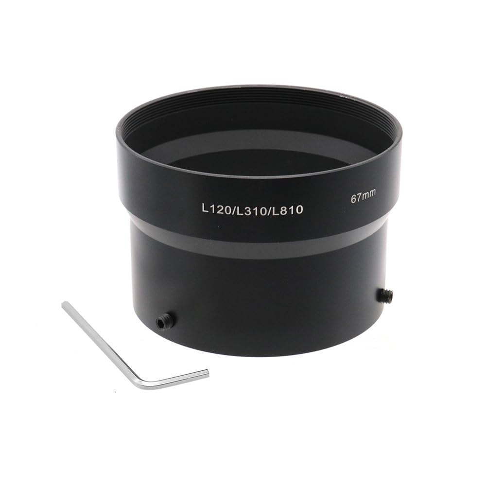Amazon.com : CASYDYEN 67mm Lens Adapter Tube for Nikon CoolPix