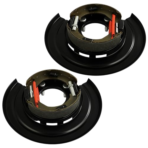 Image of SCITOO 926-270 926-271 Brake Dust Shield Rear | Fit For Ford For Excursion 2000-2005,For F-250 Super Duty 1999-2004,For F-350 Super Duty 1999-2004,For F-250 1999 2PCS