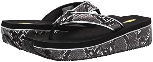 Volatile Women's Wedge Sandal, Grey Multi, 8 | Image 6