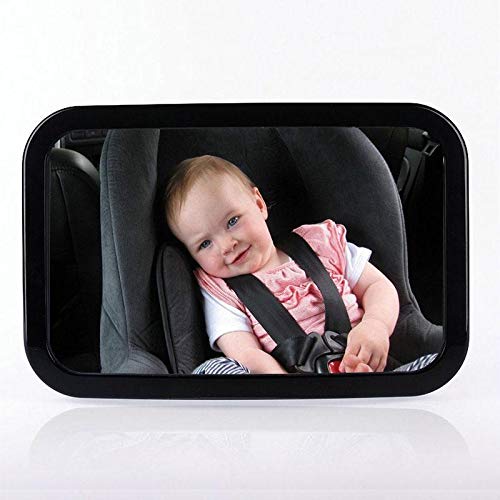 Back Seat Mirror Adjustable Baby Car Mirror for Baby and Mom Rear Facing View