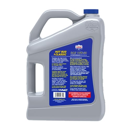 Lucas Oil 10679 Hot Rod & Classic Car Sae 10W-30 Motor Oil thumb #1