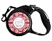 Coral Retractable Dog Leash - Small (Personalized)
