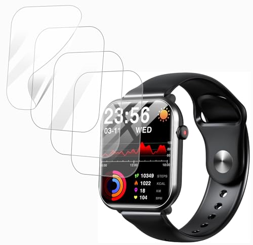 �y4���Z�b�g�z�Ή� Sasusi �X�}�[�g�E�H�b�` 2.0�C���` �t�B�����yBAOLINTX�z �C�A�h�~ 24���Ԏ����C���Z�p TPU�� ��U�h�~ ���˒ጸ �ώw�� �����ߗ� �w��h�~�����x �����ȒP Vialove �X�}�[�g�E�H�b�` 2.0�C���` �ی�t