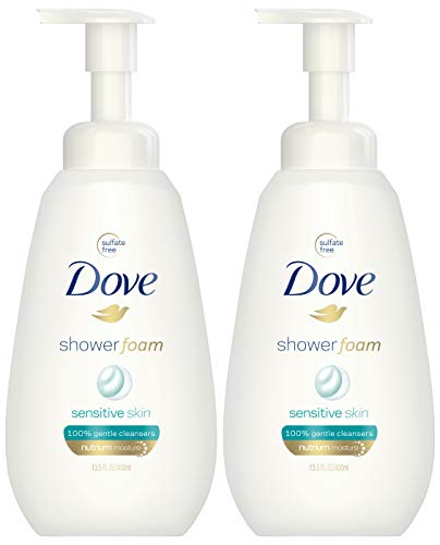 dove shower foam sensitive skin