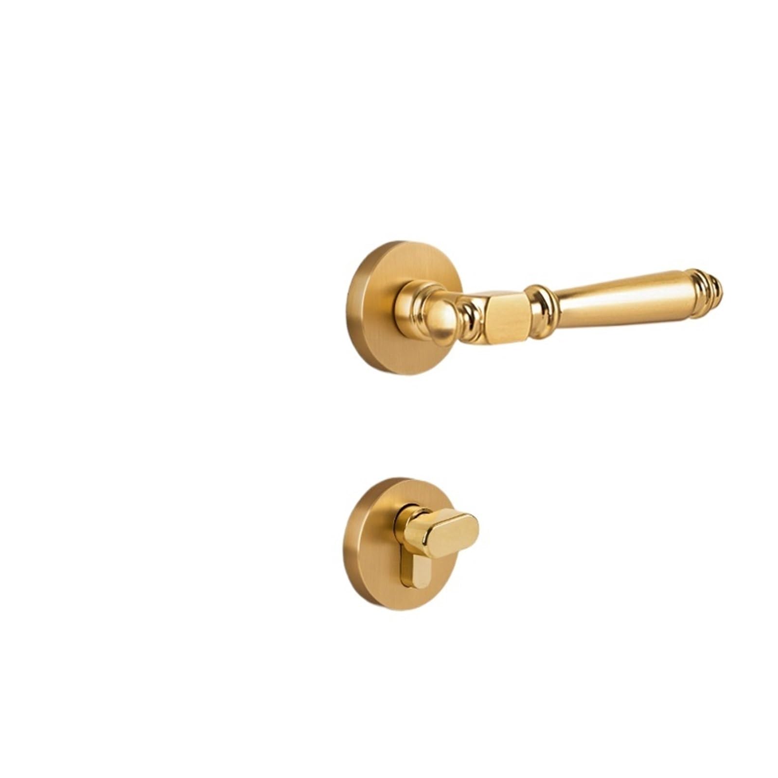Aepqbgqj One Color American Style Pure Copper Door Lock Silent