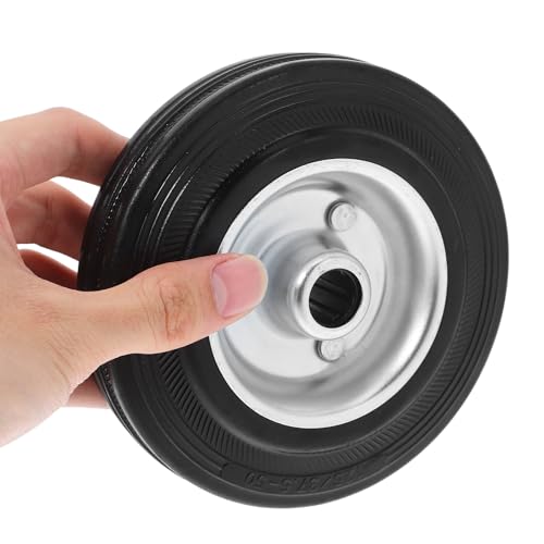 Roues de remplacement pneu caoutchouc de qualité supérieure pour remorque et diable - 3