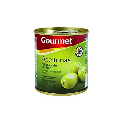 Marca Blanca - Gourmet Aceitunas Rellenas de Anchoa, 200g