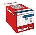 Produktbild fischer 100 x Spanplattenschraube Power-Fast II 3,0X35, Senkkopf mit Kreuzschlitz Vollgewinde galvanisch verzinkt, blau passiviert (Art-Nr. 670040)