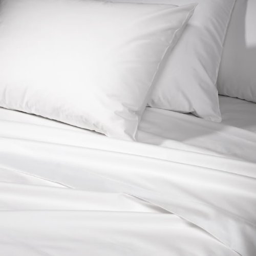Viceroy Bedding White Pair Of Fine Duck Feather & Down Pillows By Viceroybedding