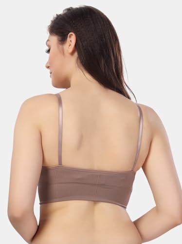 Image of Fabme Women's Seamless, Low Back, Cami-Bra