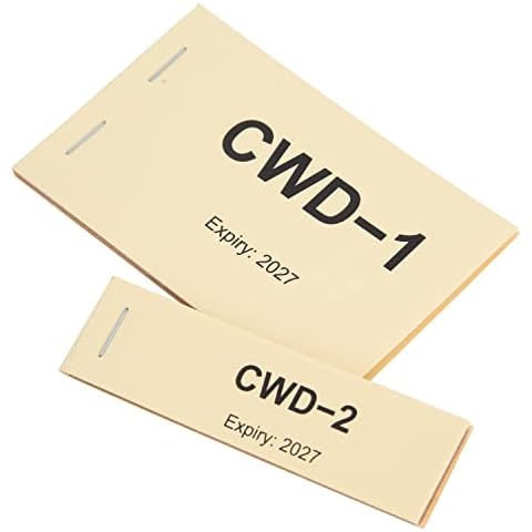 MIRA SAFETY M MIRA Safety CBRN Detection Paper for Chemical Warfare Agents | Color-Changing Test Strips for G Agents, V Agents, and H Agents (CWD-1) Cover