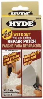 Hyde Wet & Set Wall And Ceiling Repair Patch Drywall