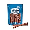 Best bully sticks 6 inch odor free bully sticks 20 count pack of 1 bulk bag odorless 100 natural grass fed beef easily digestible no grain or rawhide ideal for big breeds  urban country home decor