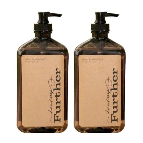 Further Glycerin Hand Soap, 16 Fluid Ounces (Pack of 2) - Sustainable, Natural Liquid Soap image 2