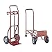 Pemberly Row Convertible Heavy-Duty Platform Hand Truck - Red