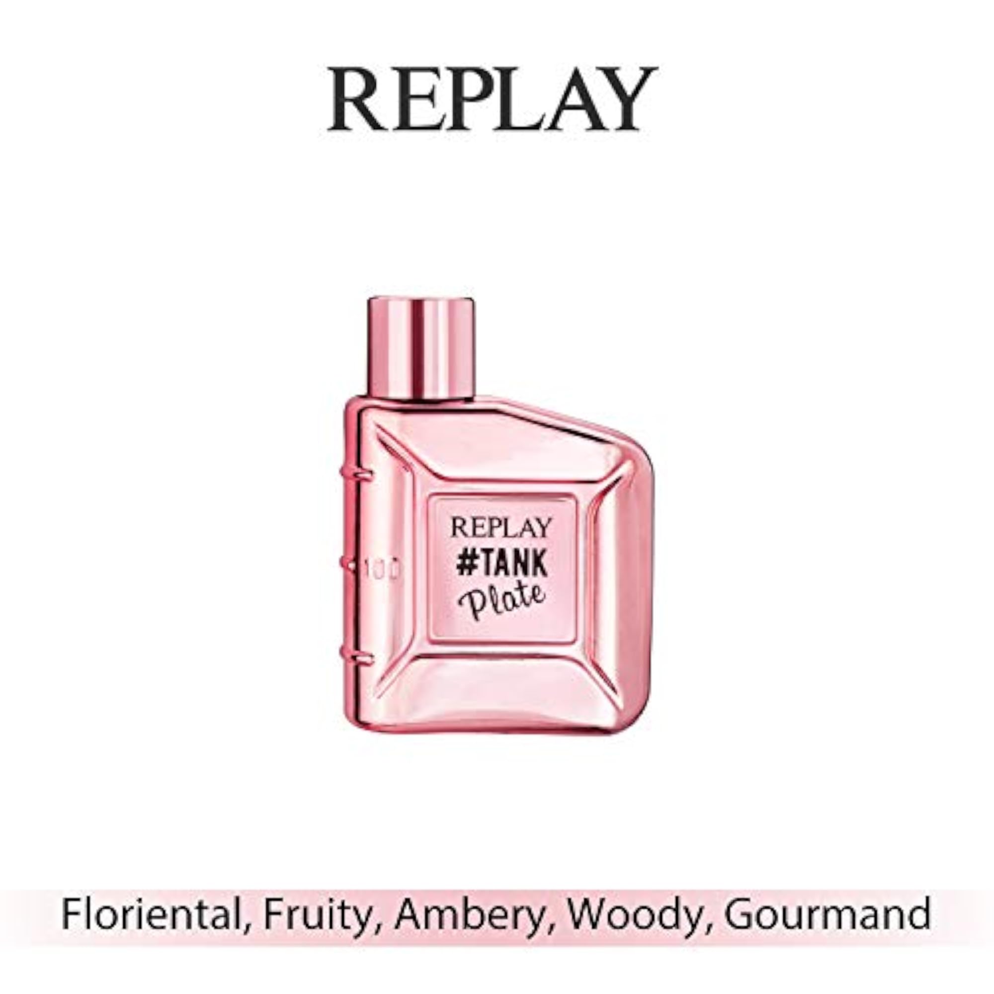 Women's Replay #Tank Plate Eau de Toilette 100ml