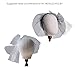 HEYXI Elegant Birdcage Veil Headband for Wedding Bride Face Covering Mesh Hairhoop Fashion Birdcage Net Fascinator Veil Black