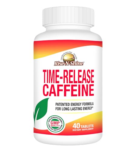 Rise-N-Shine Time Release Energy Support with L-Tyrosine, Thiamine, Vitamin B6, Vitamin B12, Thiamin...