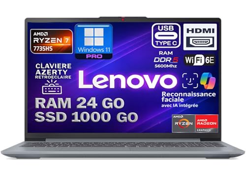 Lenovo IdeaPad Slim 3 15ARP10 PC portable 15,3" Ryzen 7 - photo 2