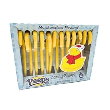 Peeps Marshmallow Flavored Candy Canes, 12 Ct Box, 5.3 Oz