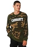 100% algodón Carhartt Sudadera WIP College Camuflaje Hombre S