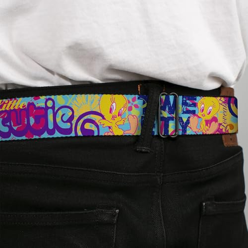 Cinturón de seguridad Buckle Down infantil ajustable multicolor con hebilla estándar 4