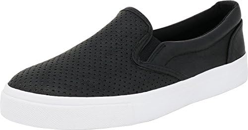 Soda Tracer Women's Preforated Slip On Sneakers 1 Soda Tracer Women's Preforated Slip On Sneakers