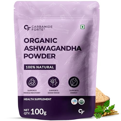 How a small dose of Ashwagandha can make you feel better 5 Carbamide forte 100% organic ashwagandha powder 100gm - withania somnifera | pure ashwagandha powder organic may support muscle recovery & boost energy level | usda certified ashwagandha supplements for vitality, strength & stress management | 100gm powder