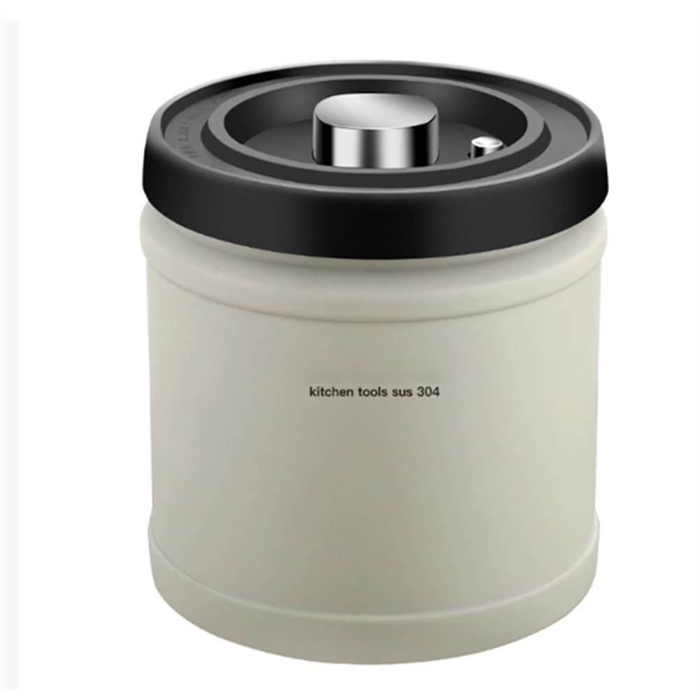 Evita el café rancio con el recipiente hermético de acero inoxidable 1600 ml anti humedad