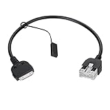 YongjiangXia AUX Cable Compatible with Infiniti G35 2007-2008 G37 Sedan 2009-2010 Auxilary Harness Cable Compatible with Iphone4 4S iPod