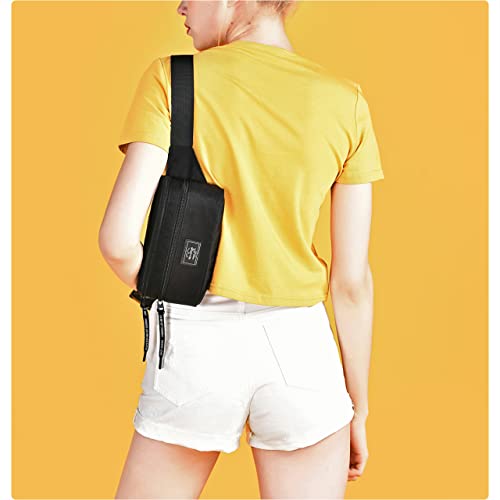 Image of 521s Small Fanny Pack Fashion Waist Bag Cute for Women, Black