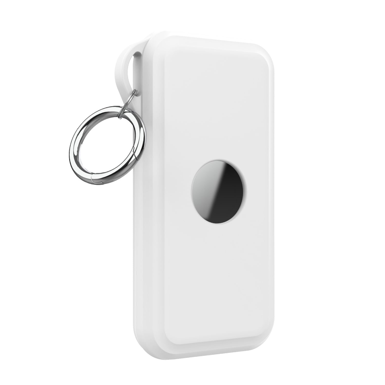 T Terselyfor Vision Pro Battery Case | Soft Silicone Cover Keychain for Apple Vision Pro | Shockproof & Anti-Scratch | Includes Charging Cable Storage Accessories (White)
