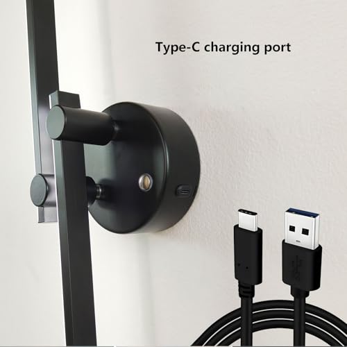 Iluminación de control táctil para sala de estar y aplique de pared regulable moderno 5