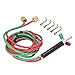 Gas Welding Miniature Torch, Mini Oxygen Torch Kit, Jewelry Welding Micro Soldering Brazing Cutting Tools Kit with 5 Tips