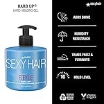 SexyHair Style Hard Up Hard Holding Gel | Extreme Hold | Non-Flaking Formula | All Hair Types - Image 4