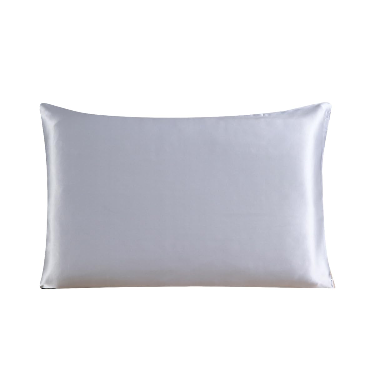 Taie Oreiller Soie Tissu 30 fils au pouce carré Taie d'oreiller en soie 25 mm Taie d'oreiller en soie Taie d'oreiller en soie Plusieurs couleurs au choix 1 pièce Taies D'Oreillers(1PCS-04,48x74cm)