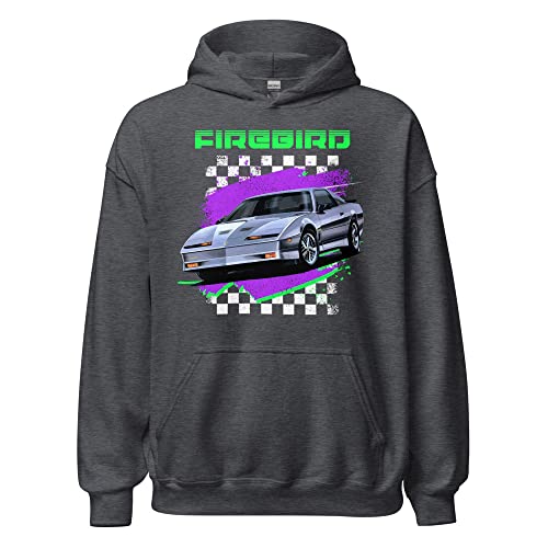 Retro Old School 80s Car Graphic 1985 Firebird Trans Am Custom Hoodie