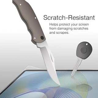 BoxWave Screen Protector Compatible With Brother Entrepreneur Pro X PR1055X - ClearTouch Crystal ToughShield 9H (2-Pack), Clear 9H Tough Flexible Film Screen Protector