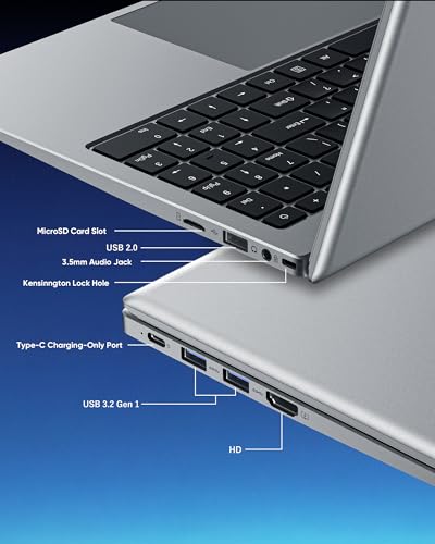Image of Cloud Silver 15.6 inch FHD Laptop Computer 16GB RAM 256GB SSD